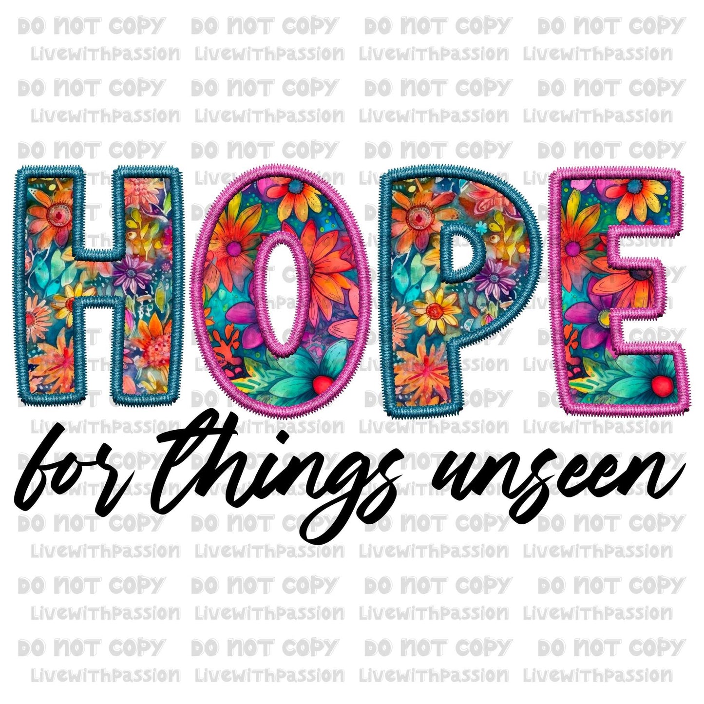 Hope For Things Unseen digital