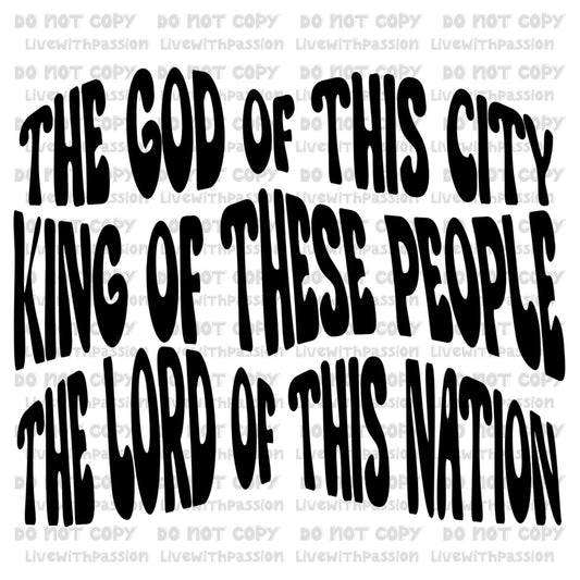 God of This City digital