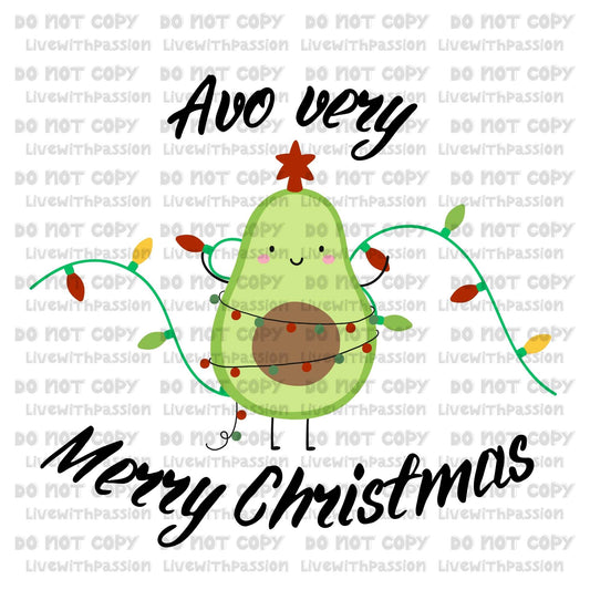 Avo Very Merry Christmas digital