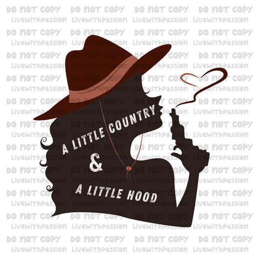 A Little Country & A Little Hood digital