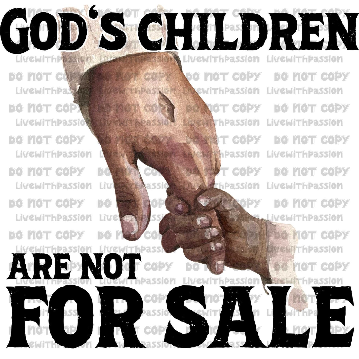 God's Children Are Not For Sale digital