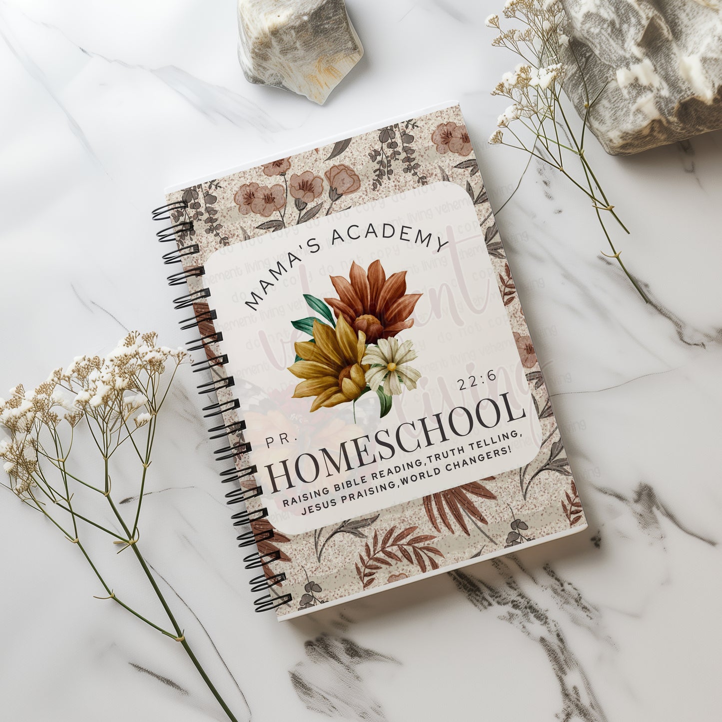 Mama's Academy Homeschool Planner