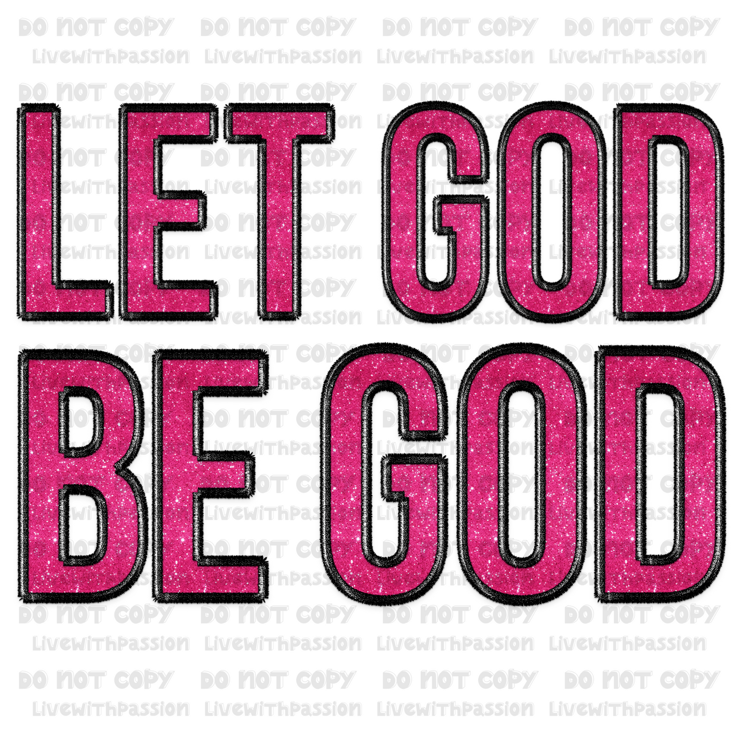 let God be God digital download