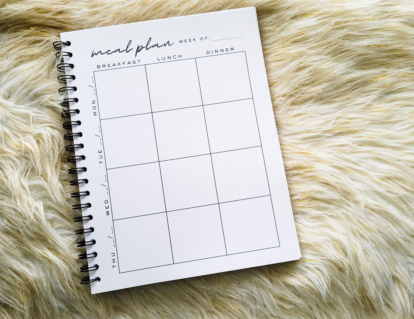 Meal Planning Journal