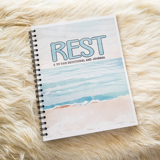 REST 30 day intetactive devotional and journal