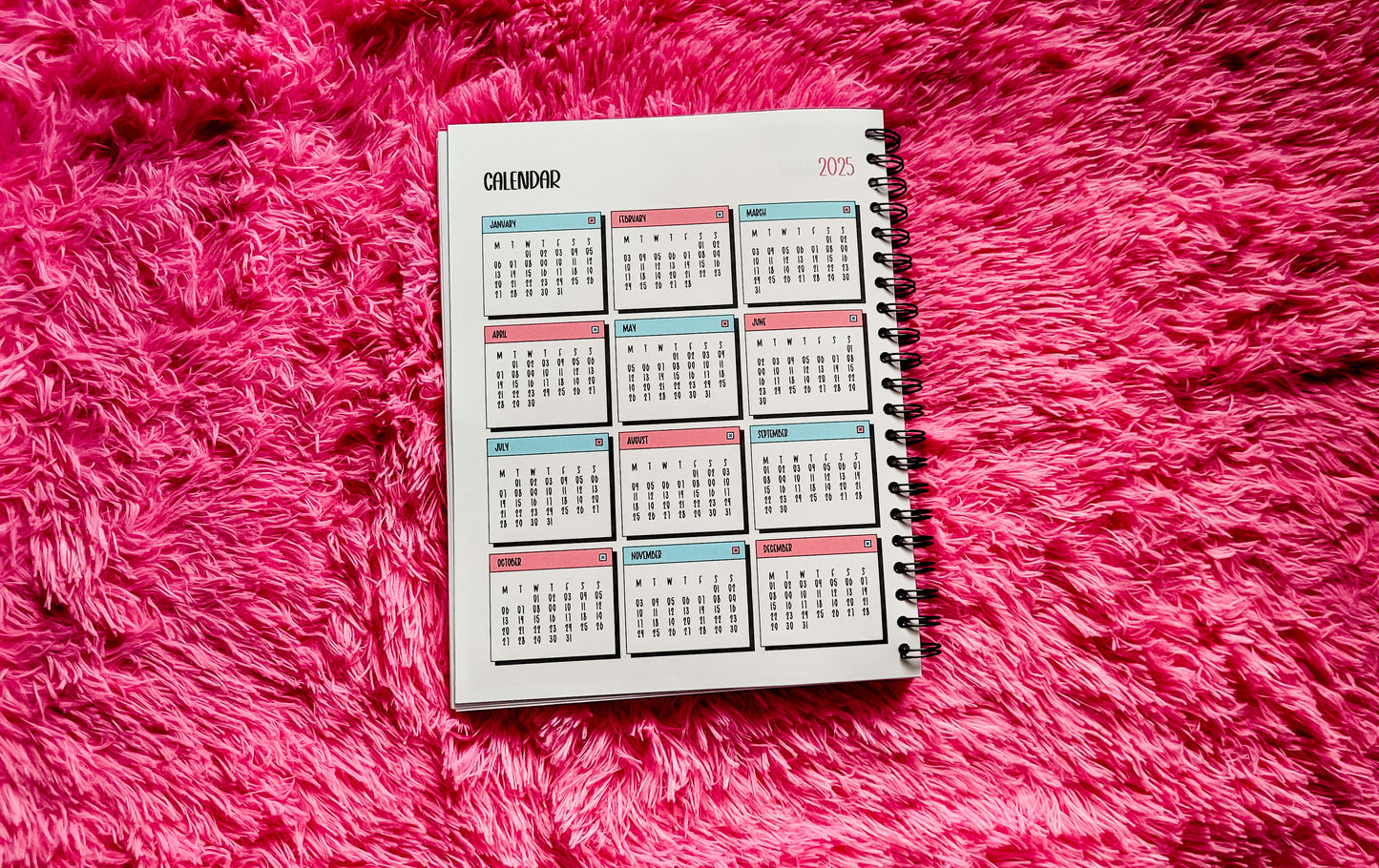 Colorful Teacher Vibes Planner