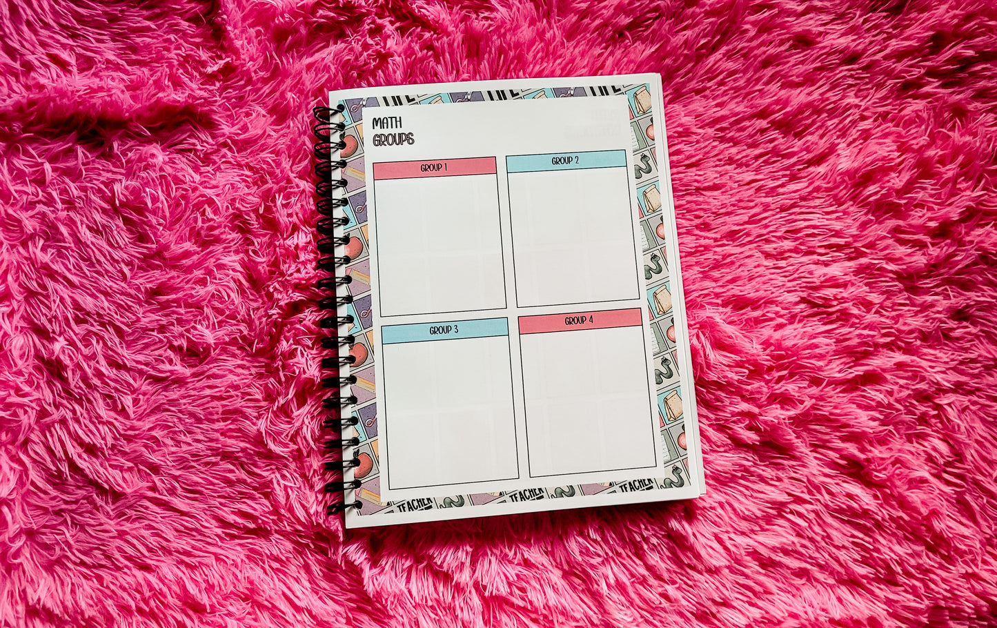 Colorful Teacher Vibes Planner Wholesale