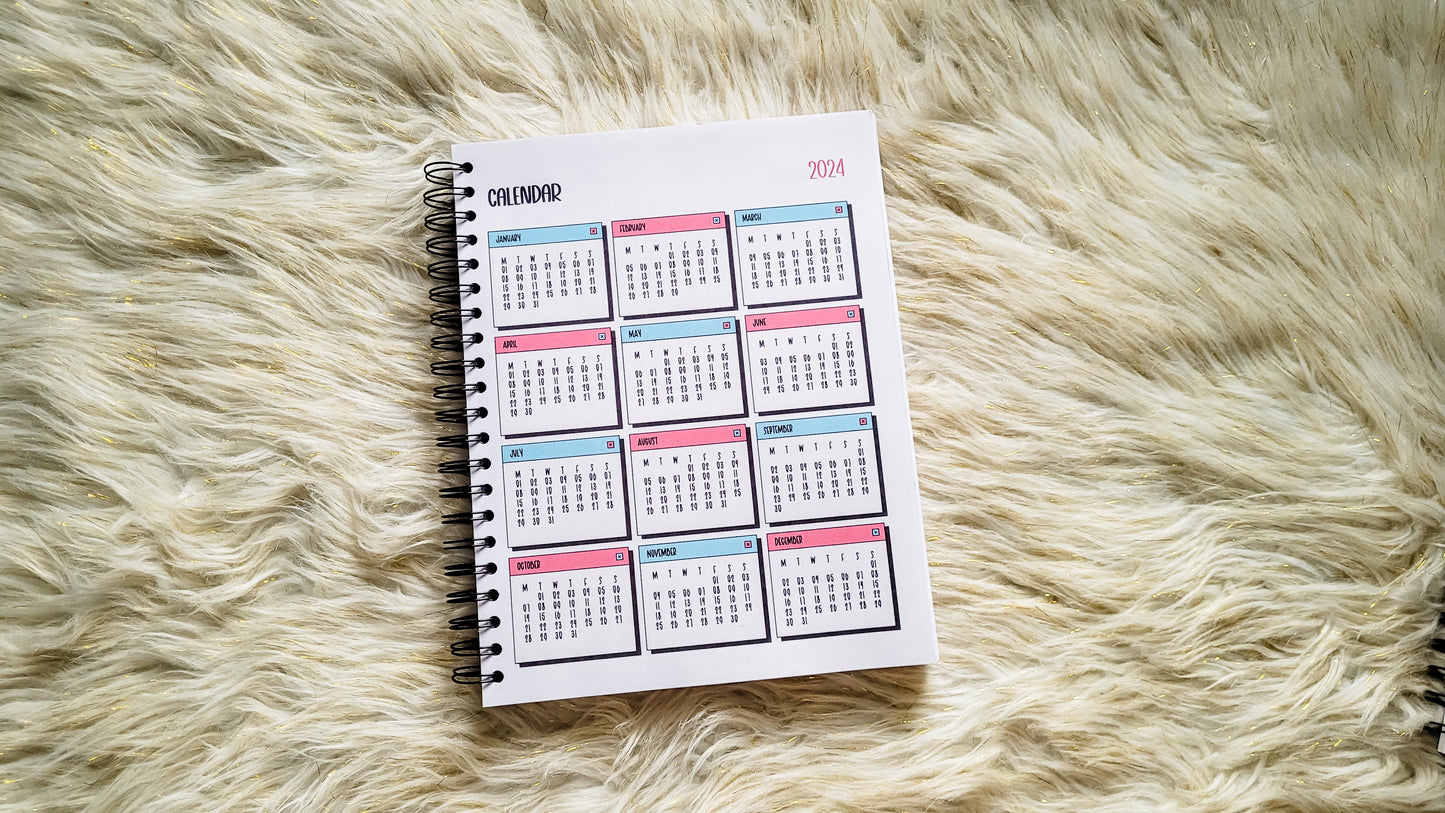 wholesale checkered teacher vibes planner