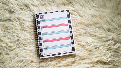 wholesale checkered teacher vibes planner