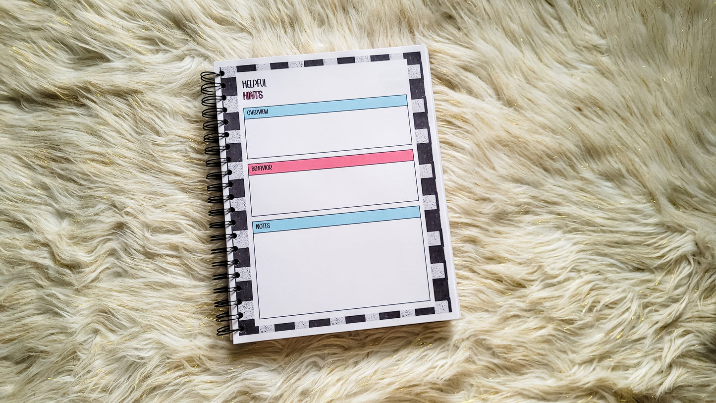 wholesale checkered teacher vibes planner