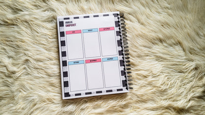 wholesale checkered teacher vibes planner