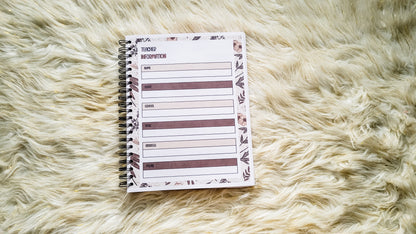 wholesale teacher checkered pencil planner