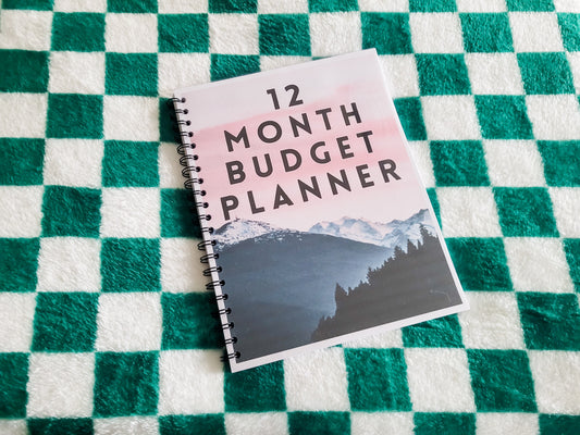 12 Month Budget Planner Wholesale