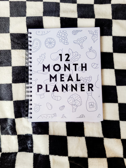 12 Month Meal Planner Wholesale