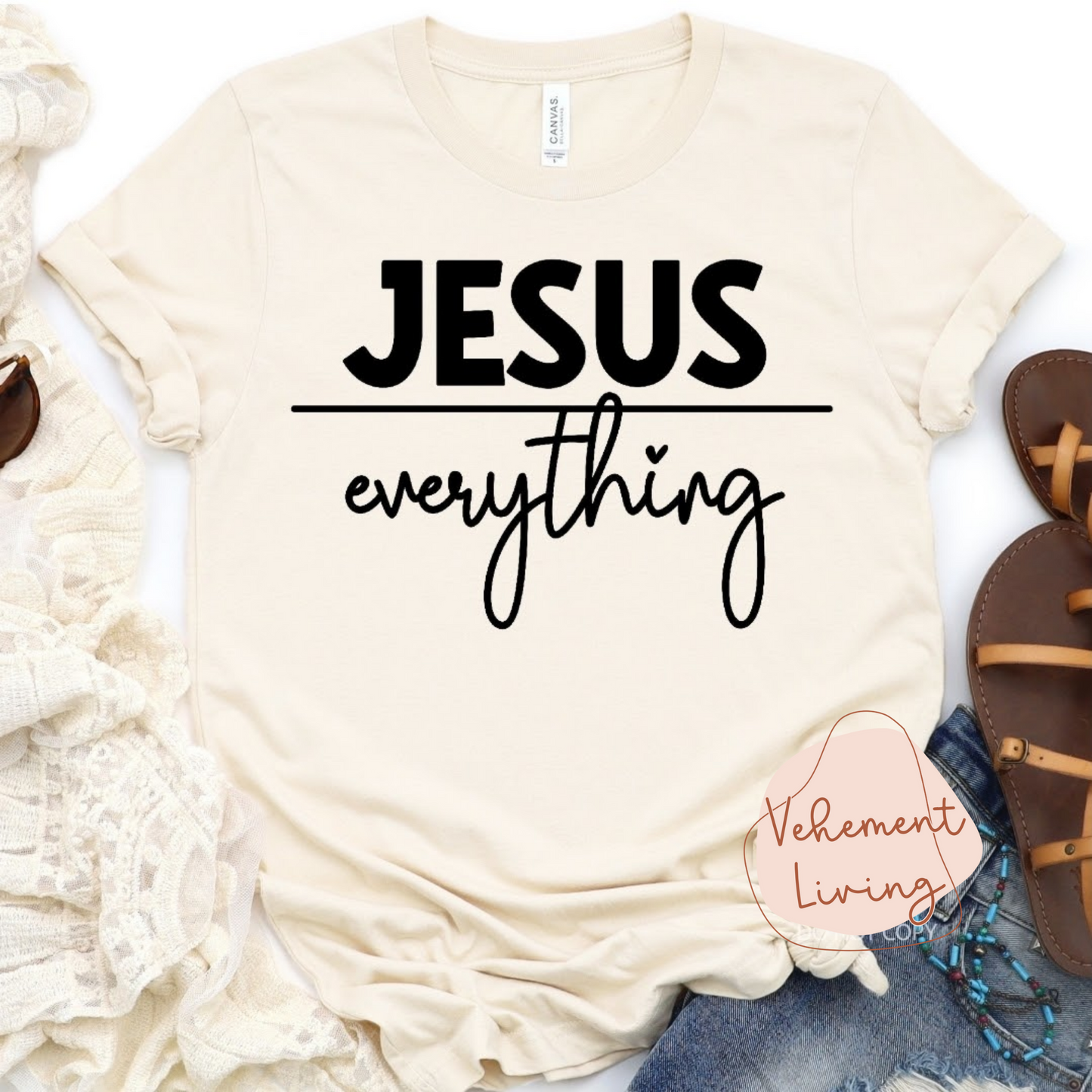 jesus over everything