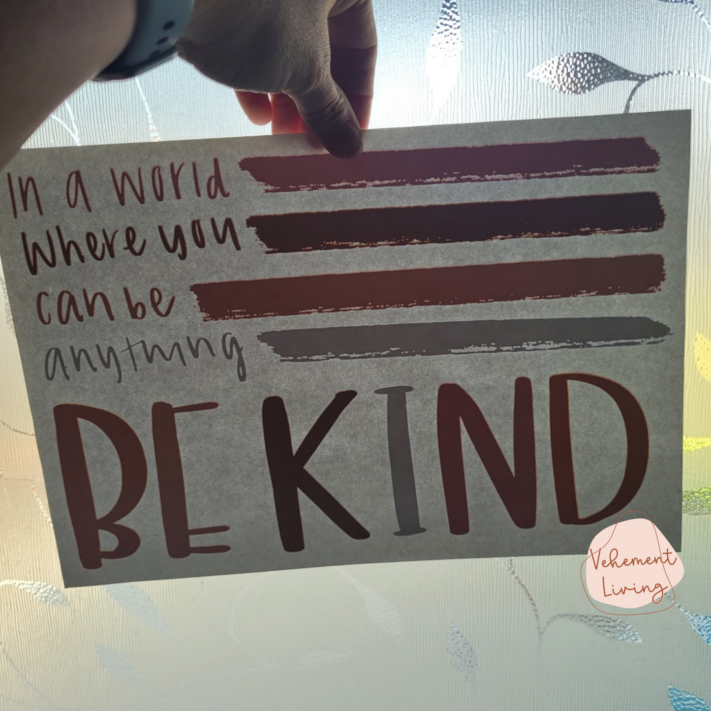 be kind