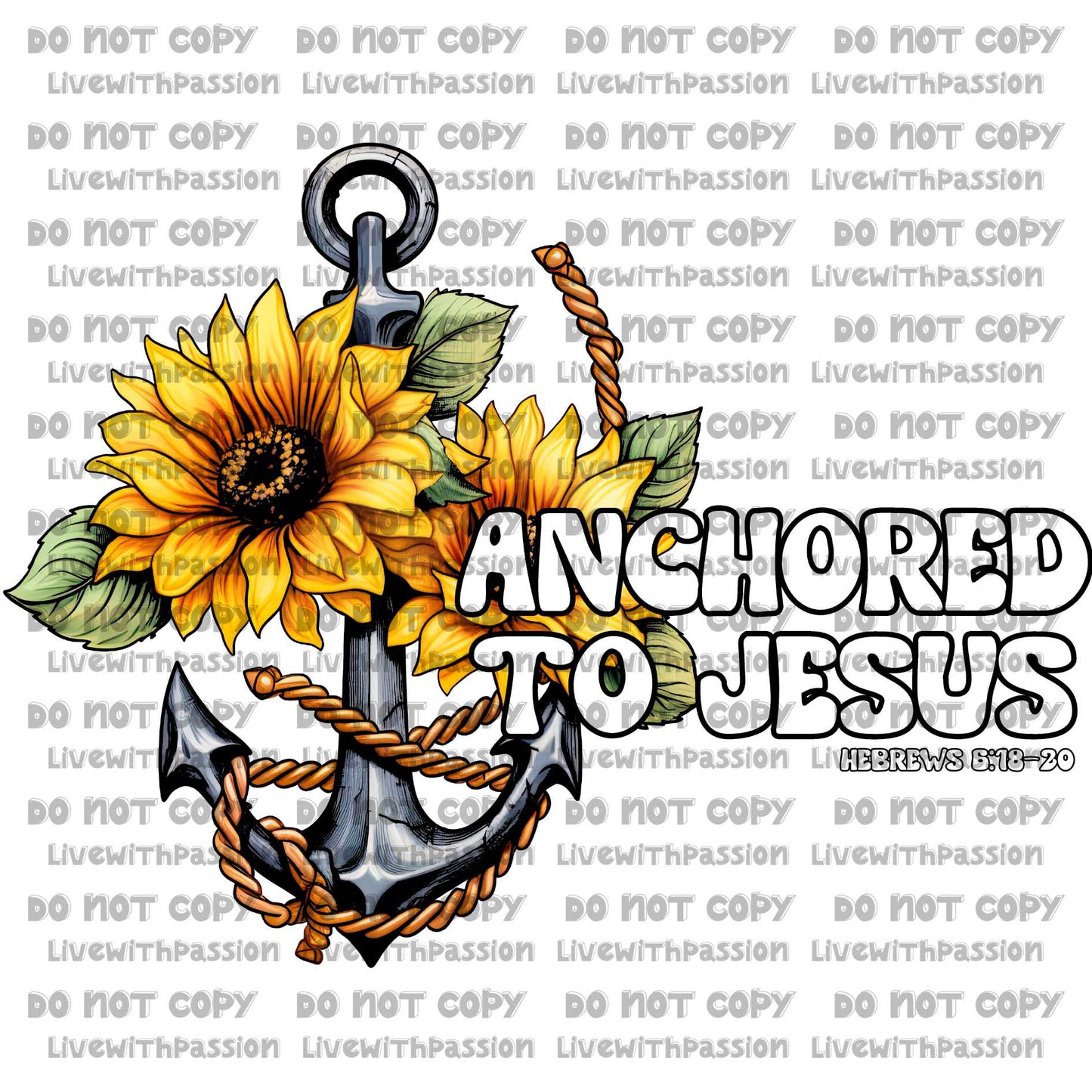 Anchored to Jesus digital download