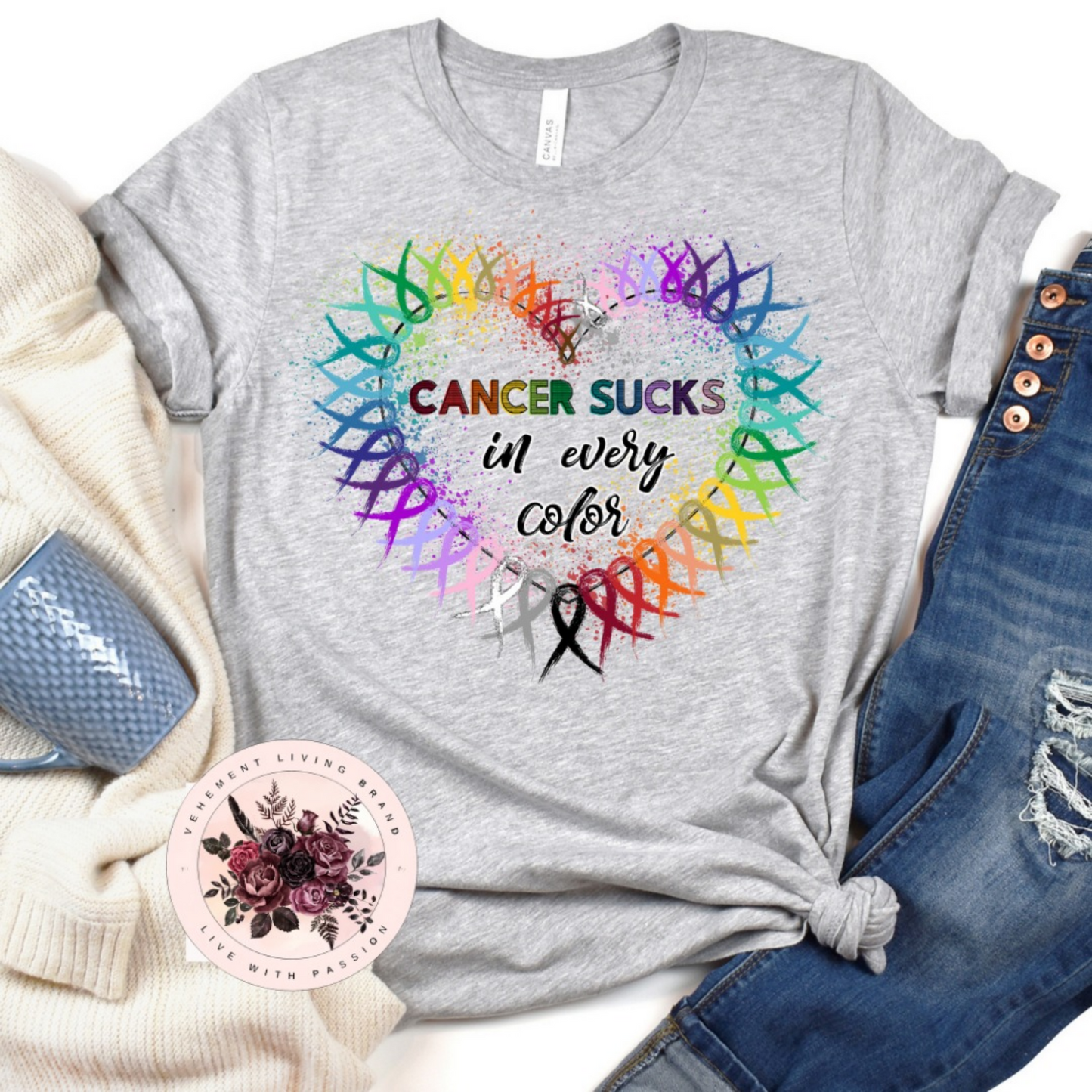 cancer sucks in every color