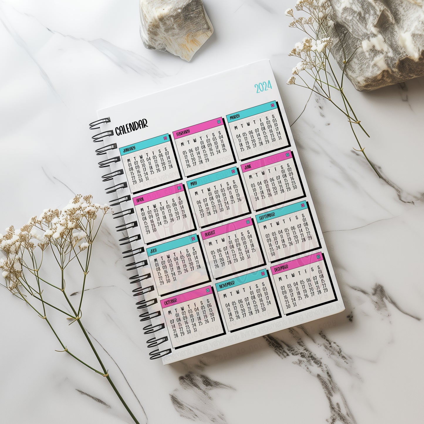 Let's Learn Today Homeschool Minimalist Planner