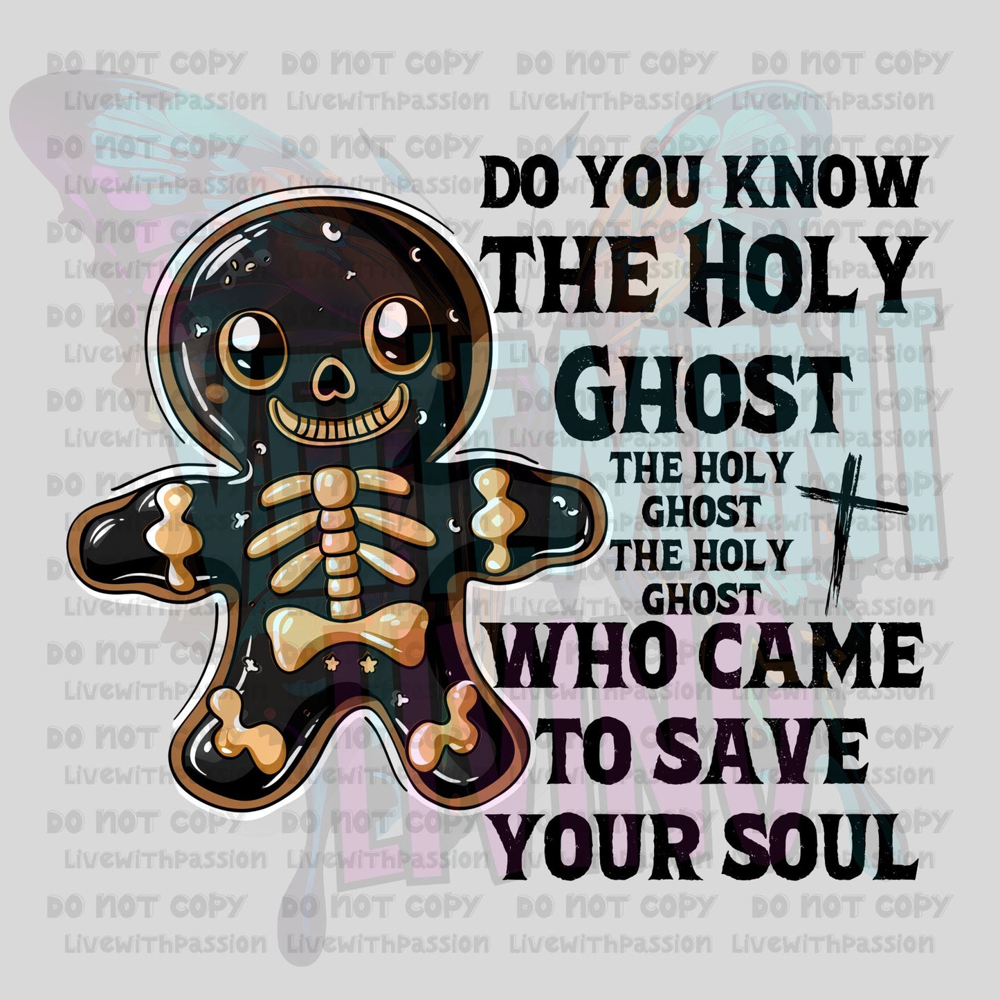 do you know the Holy Ghost digital design