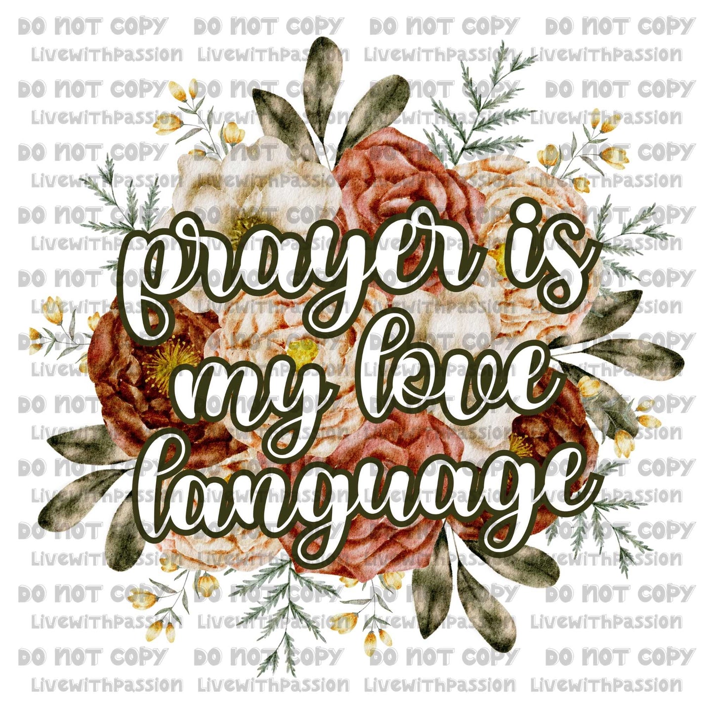 Prayer is My Love Language digital