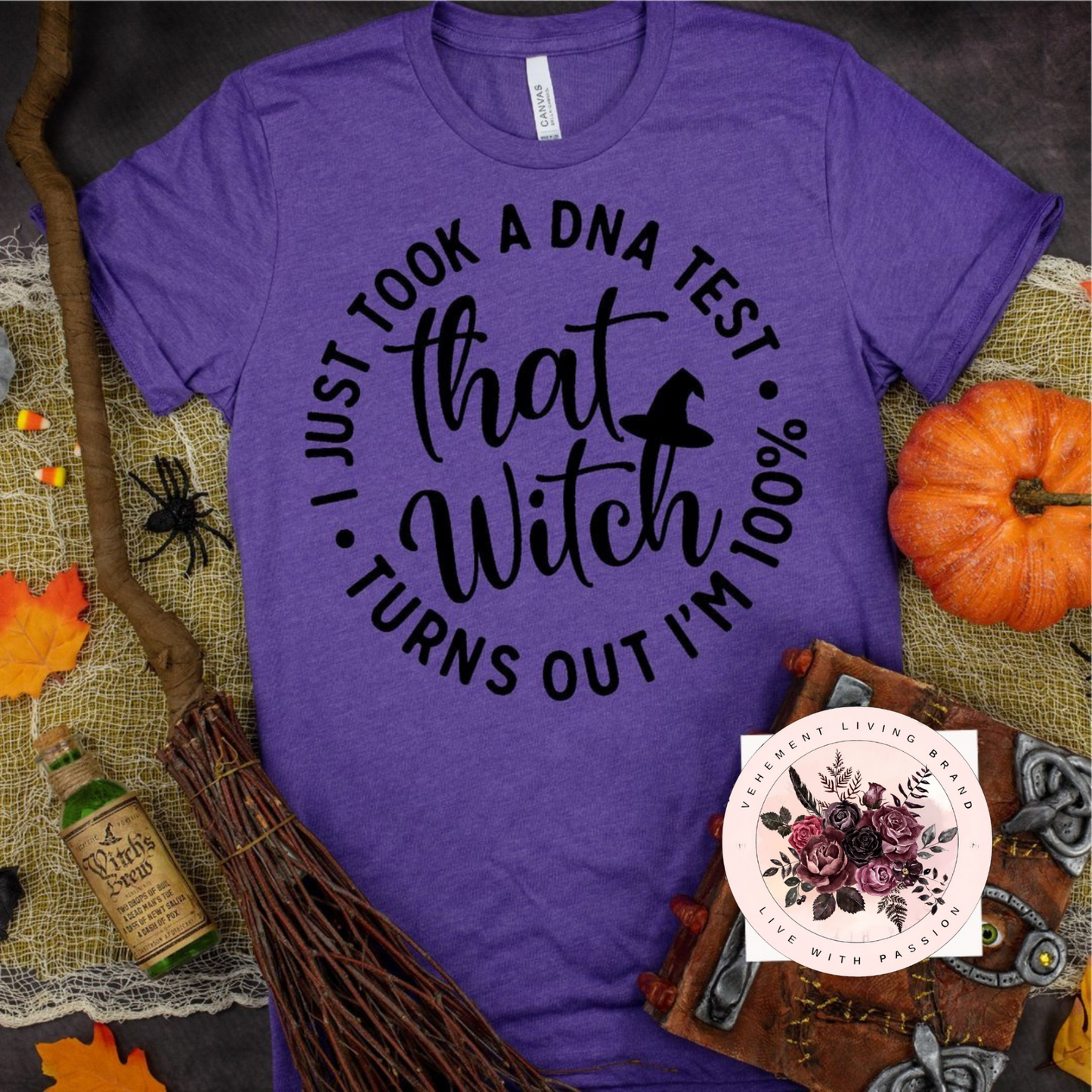 took a dna test turns out i'm 100% that witch