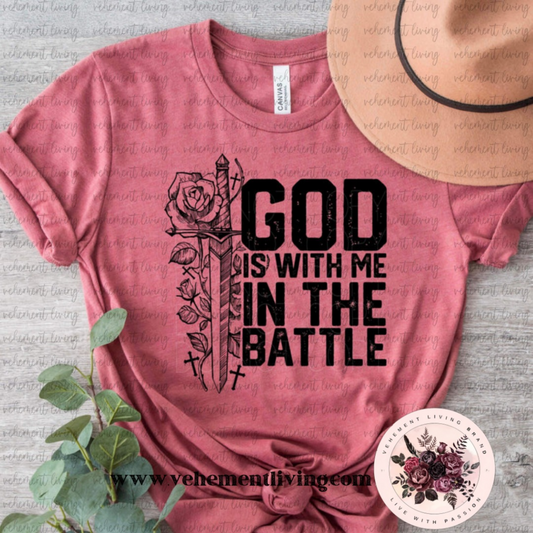 God is with me in the battle