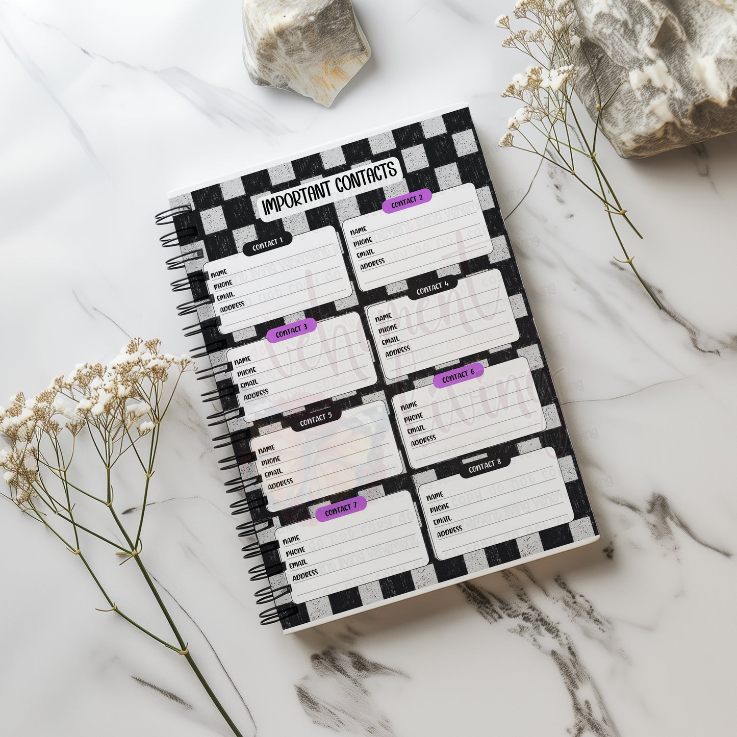 Wholesale Homeschool Planner Homeschool Mom Life Checkered