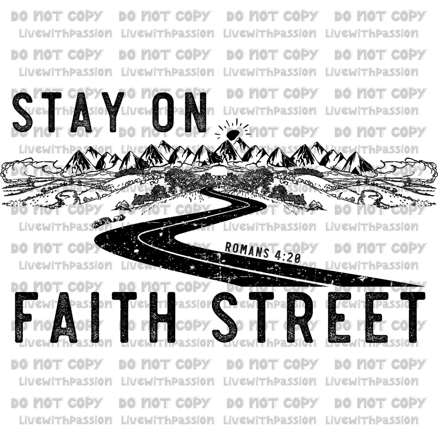 Stay on Faith Street digital