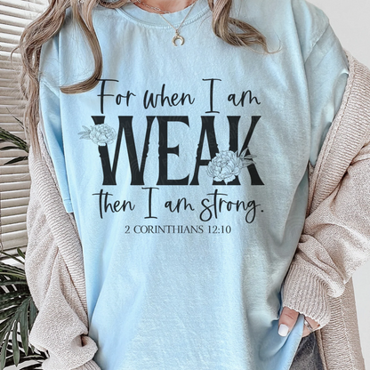 When I Am Weak