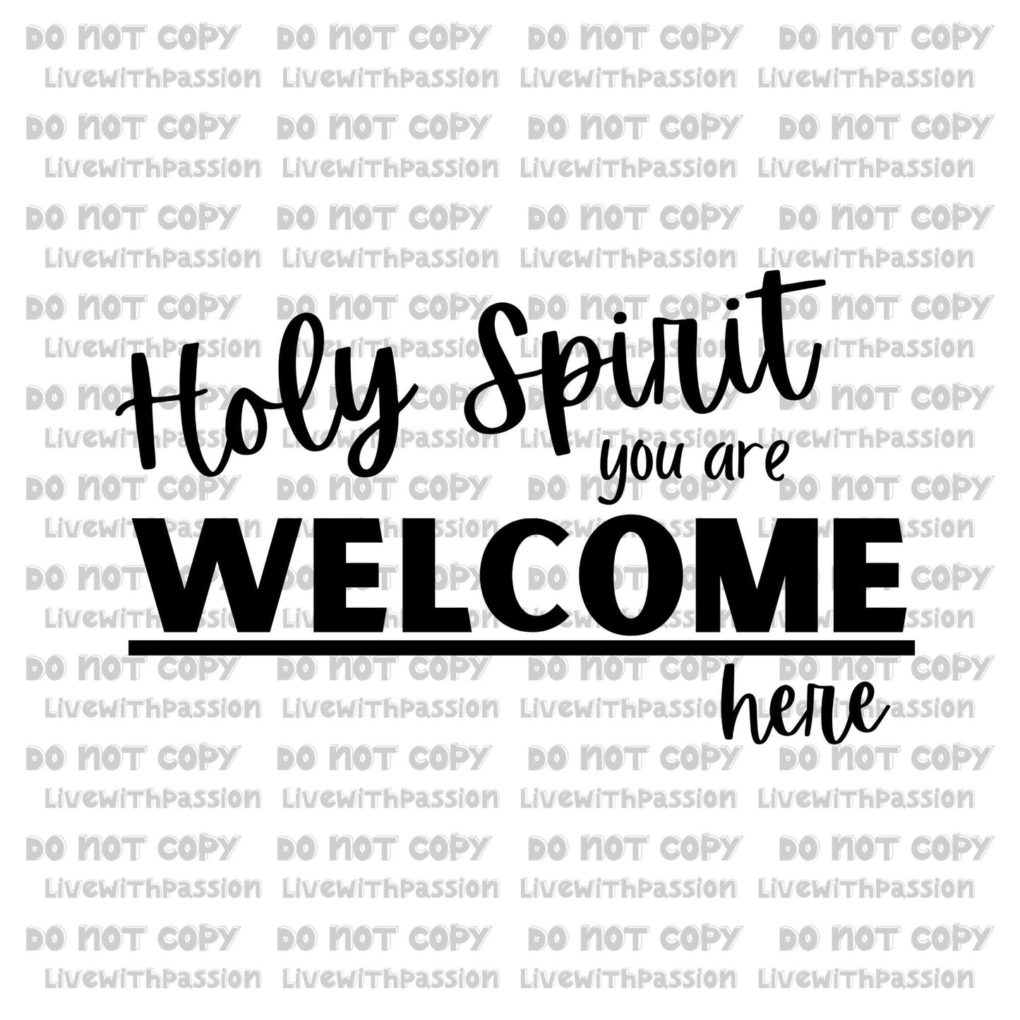 Holy Spirit You Are Welcome Here digital