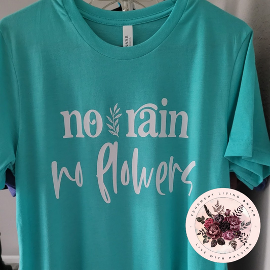 no rain no flowers