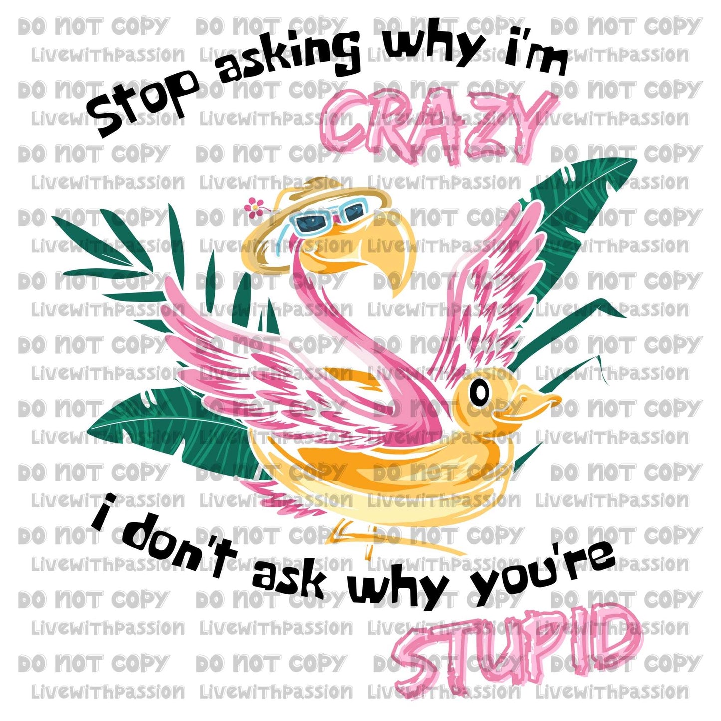 Crazy Flamingo digital