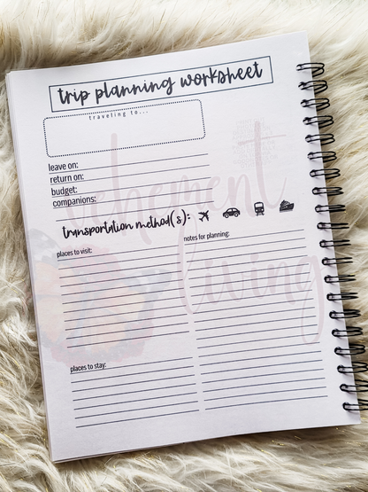 Travel Planner Log