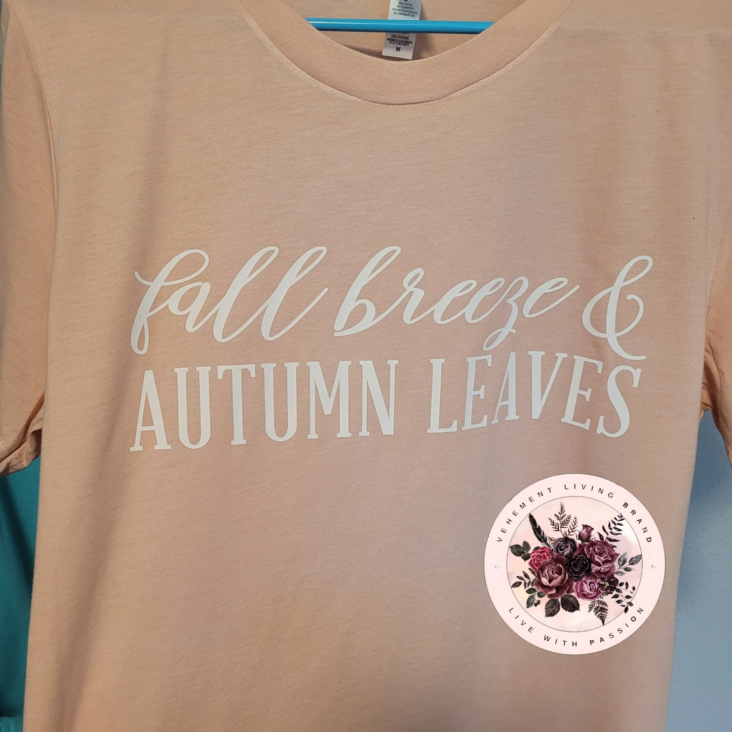 fall breeze and autumn leaves