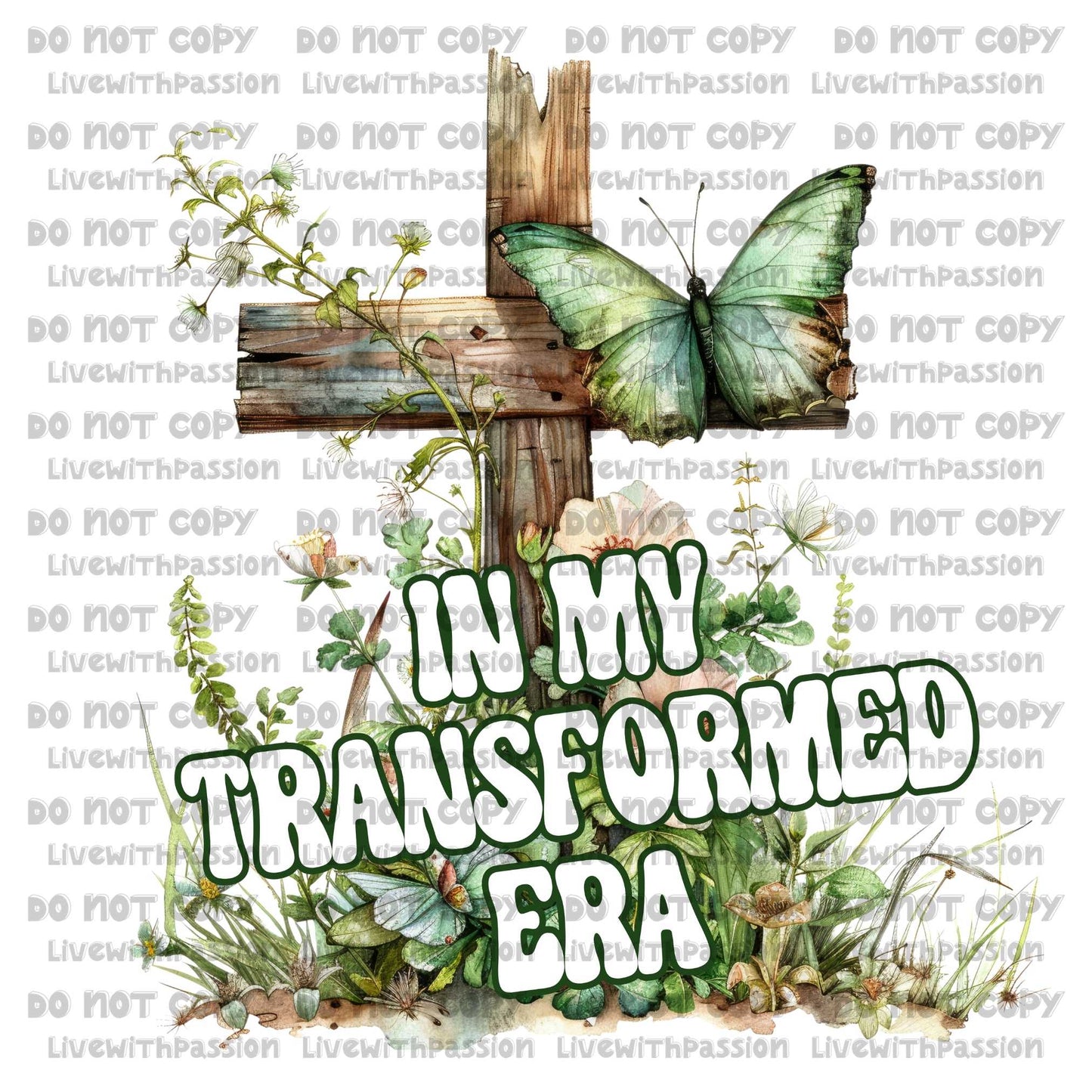 In My Transformed Era Cross digital