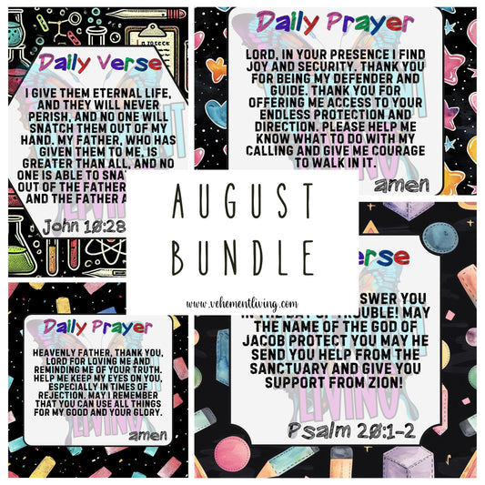 2024 August Daily Post Graphics Bundle