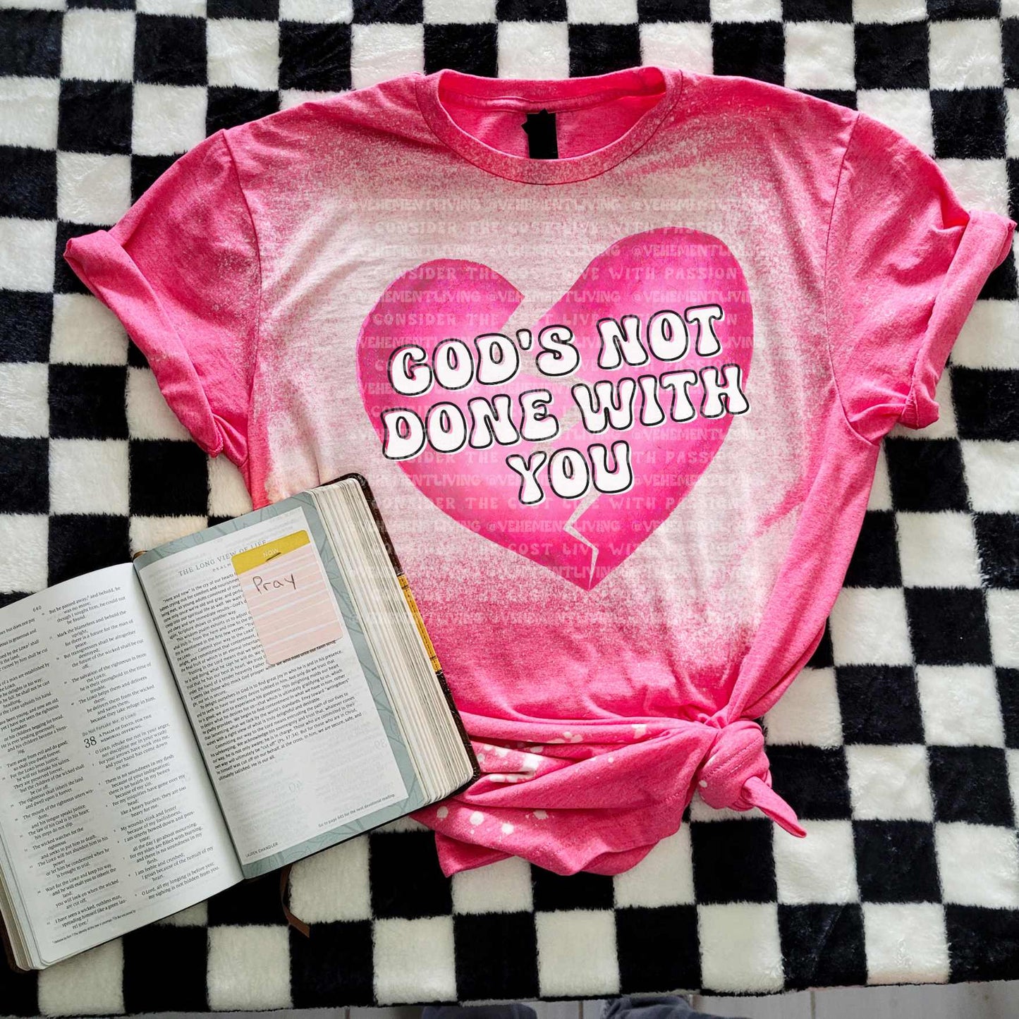 God's Not Done With You digital design