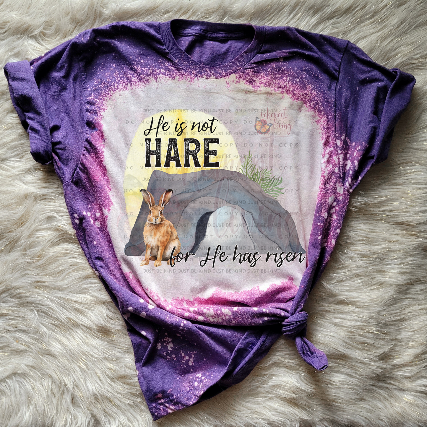 He is not hare for He has risen digital design