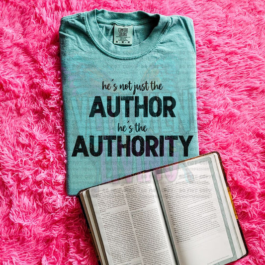 He's not just the Author He's the Authority font only