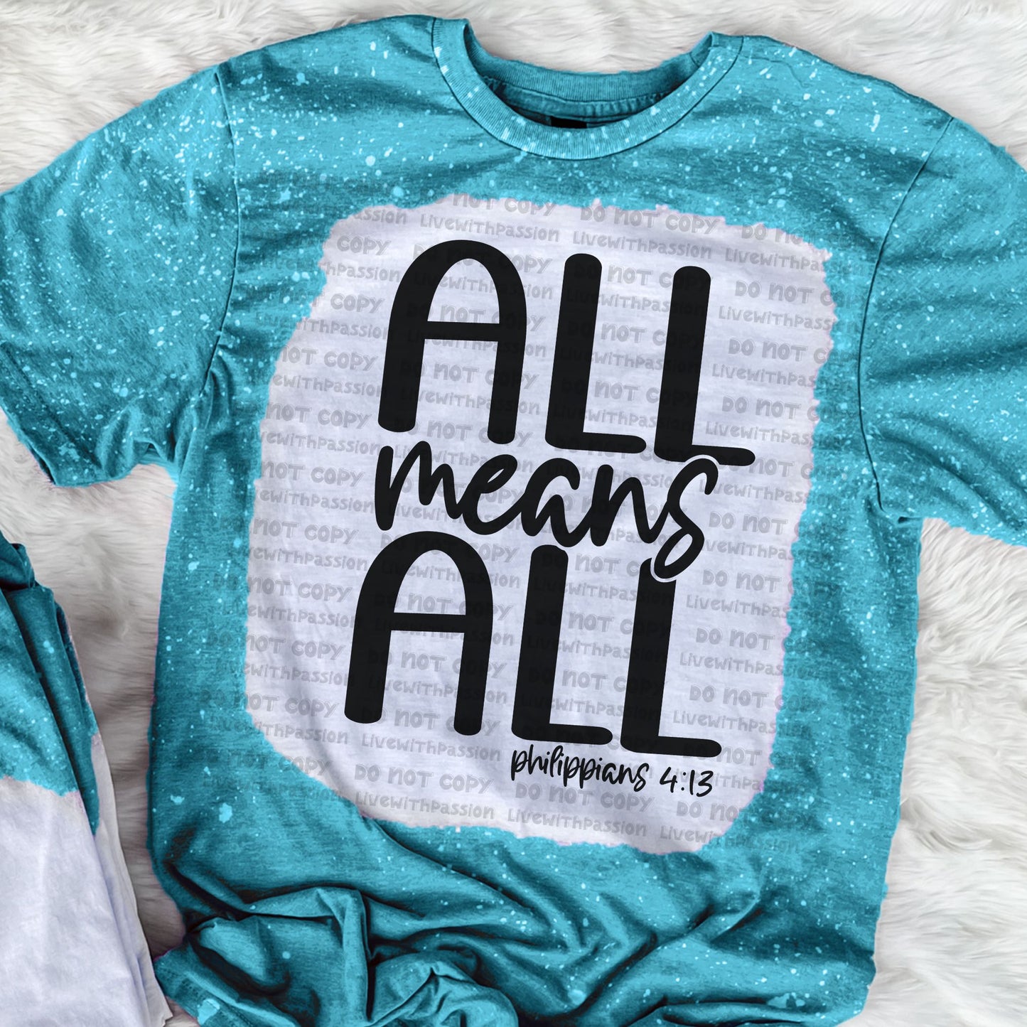 All means all bleached wholesale