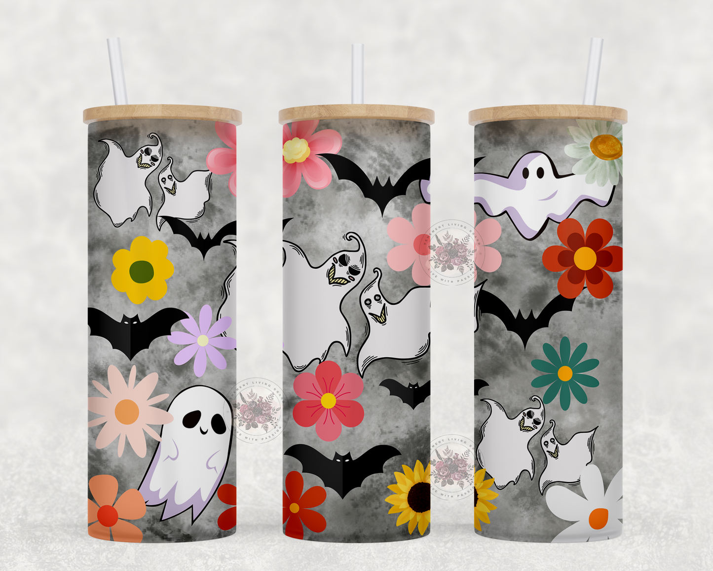 spooky cute ghosts