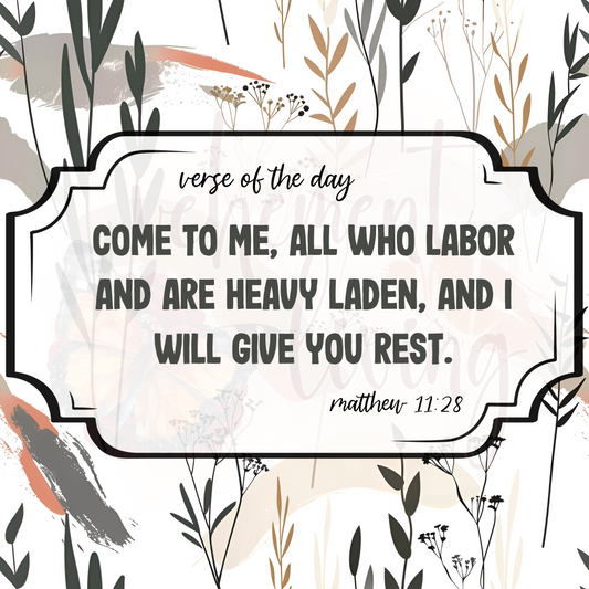 2024 May Daily Bible Verses