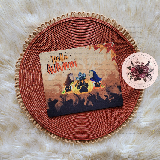 hello autumn mousepad