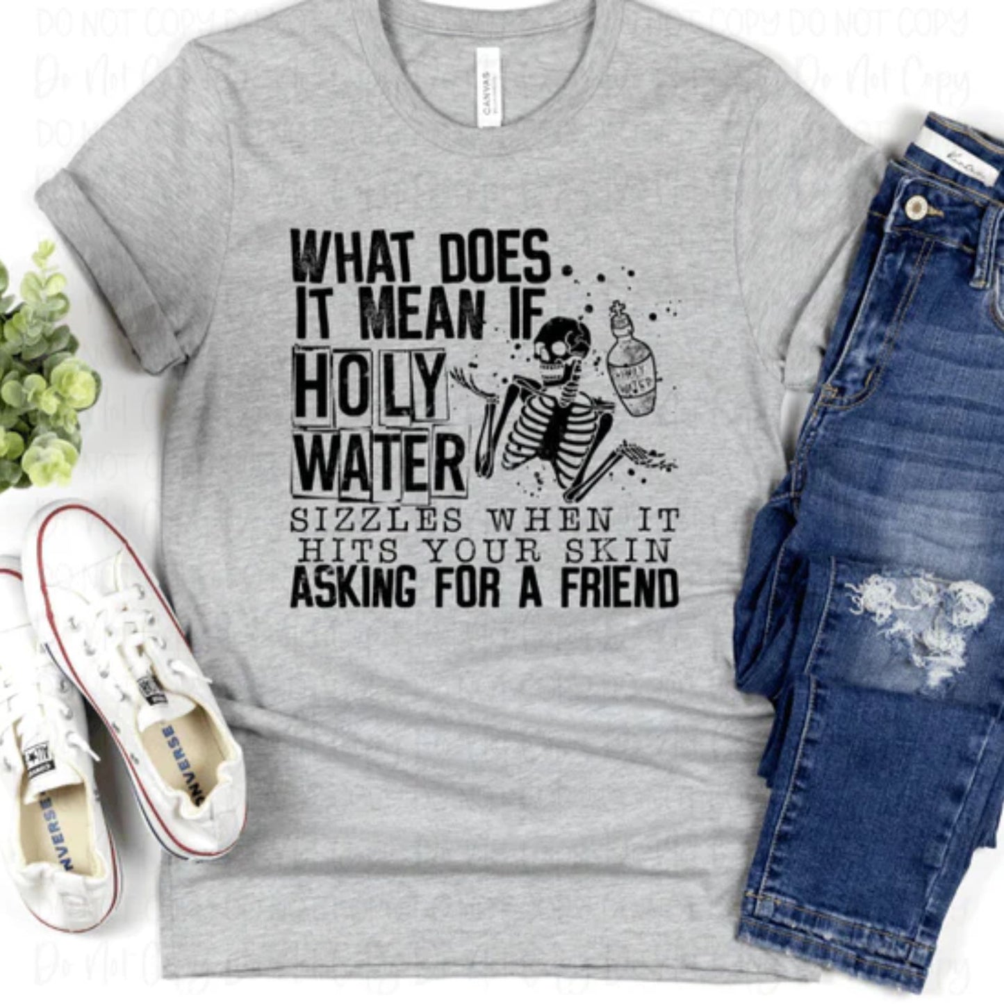 what does it mean if holy water