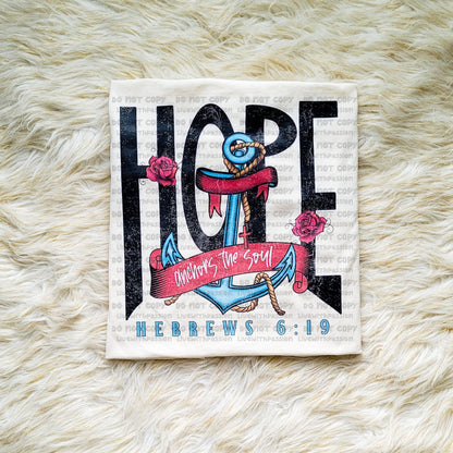 hope anchors the soul