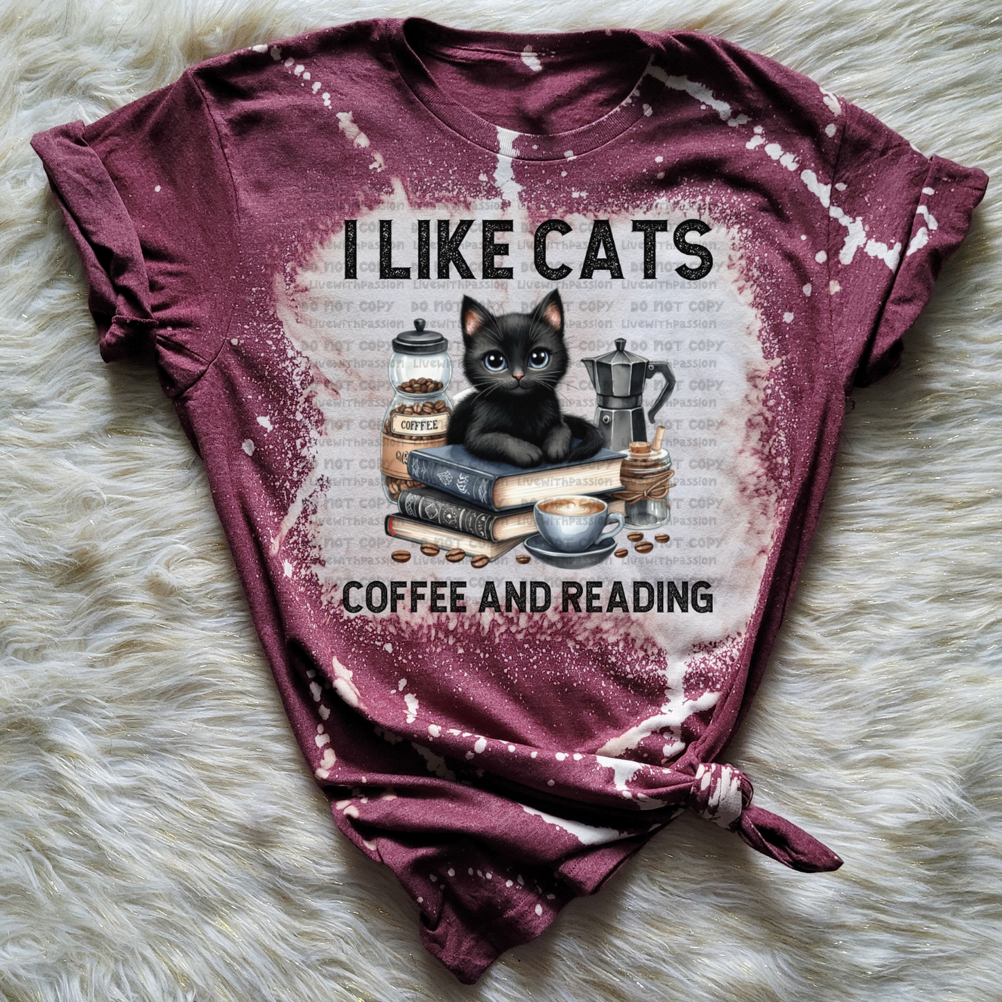 i like cats coffee and reading digital