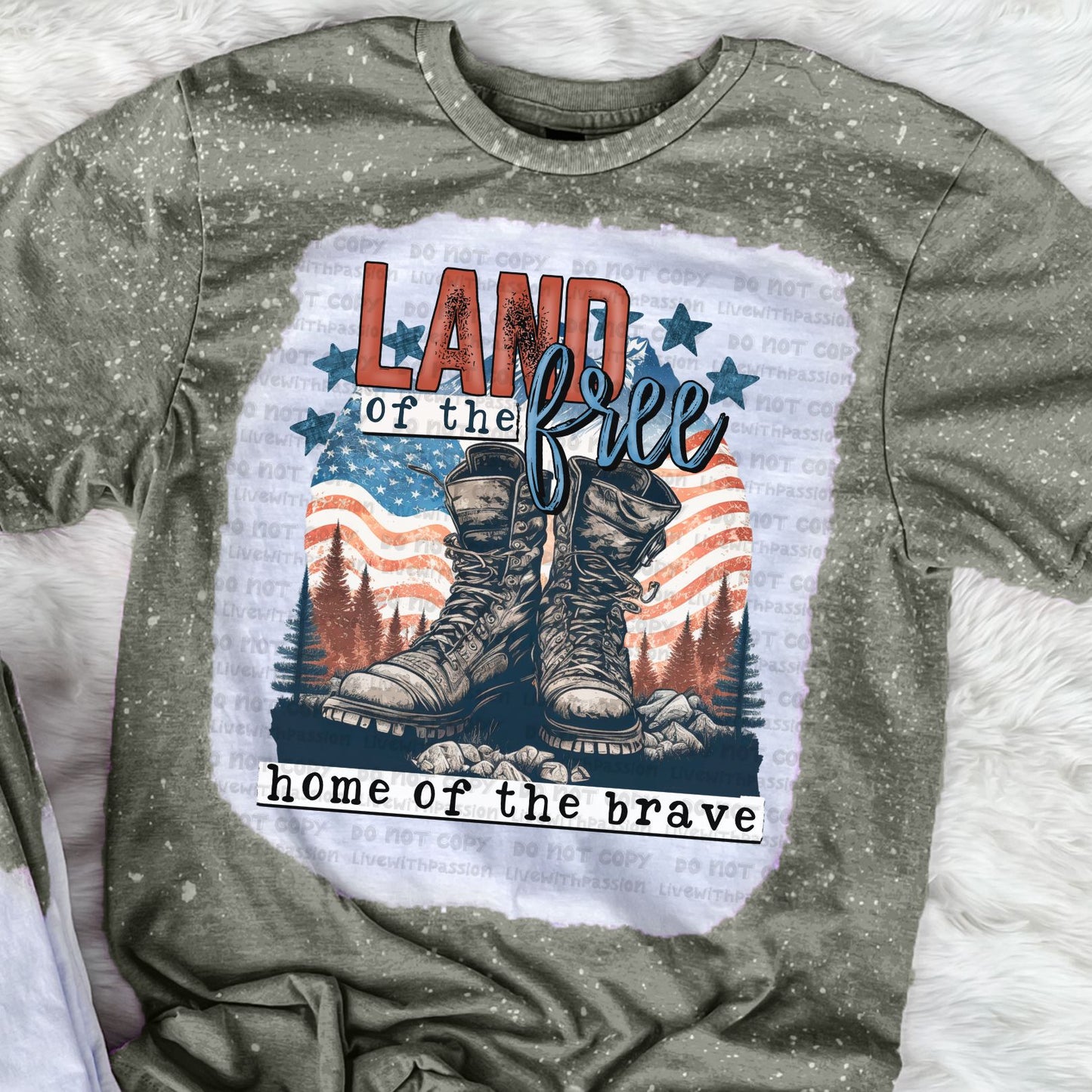 land of the free home of the brave