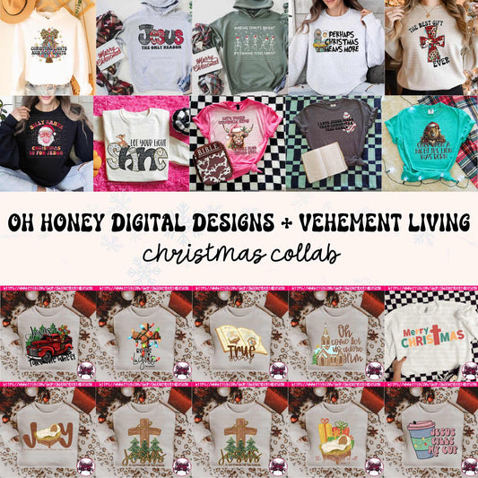 Vehement Living + Oh Honey Christmas Collab