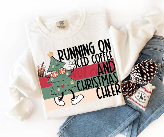 running on iced coffee and Christmas cheer